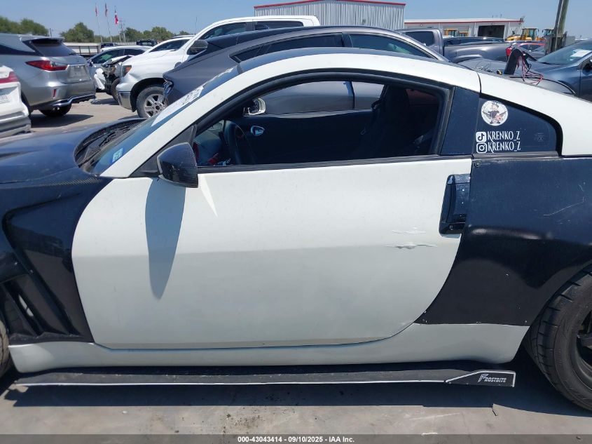 2008 Nissan 350Z Enthusiast VIN: JN1BZ34D58M706210 Lot: 43043414