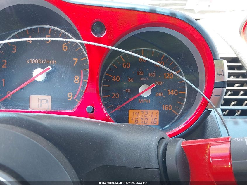 2008 Nissan 350Z Enthusiast VIN: JN1BZ34D58M706210 Lot: 43043414