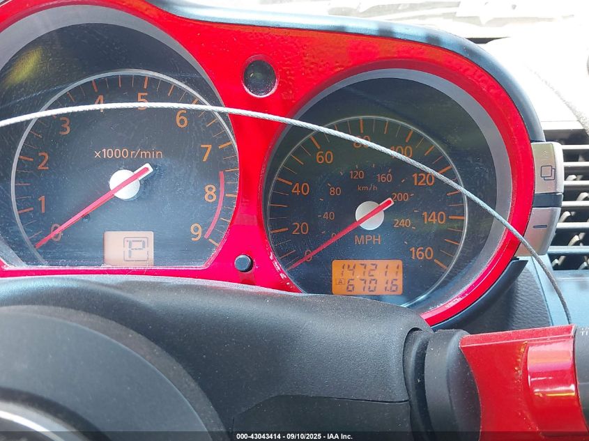 2008 Nissan 350Z Enthusiast VIN: JN1BZ34D58M706210 Lot: 43043414