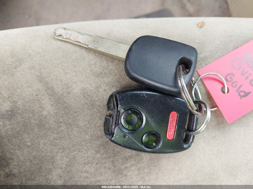 2007 Honda Civic Lx VIN: 1HGFA16567L123845 Lot: 43043466