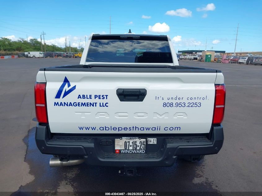 2025 Toyota Tacoma Sr 2Wd VIN: 3TYKD5HN6ST022163 Lot: 43043467