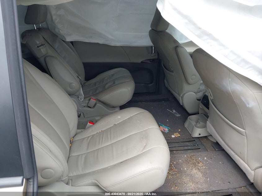 2013 TOYOTA SIENNA XLE V6 8 PASSENGER - 5TDYK3DC0DS342750