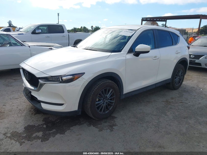 2021 Mazda Cx-5 2.5 Touring White Lot 111043043488 Vin JM3KFBCMXM0480109