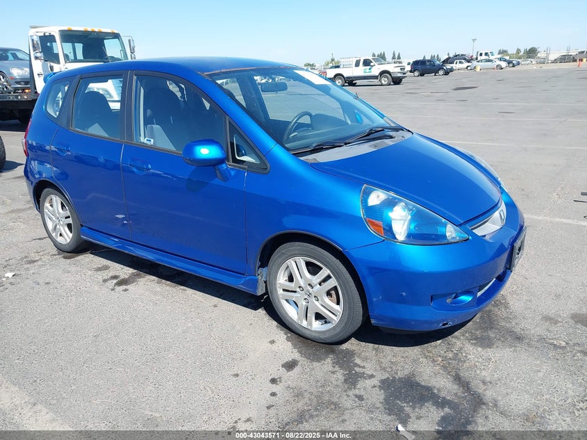 JHMGD38607S030268 2007 Honda Fit Sport auction photo 1