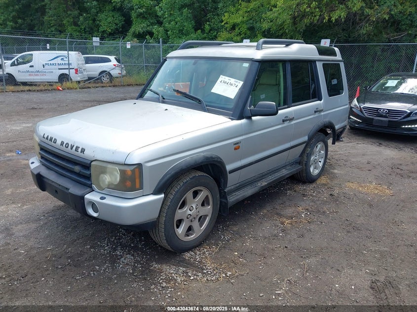 2004 Land Rover Discovery Hse silver other gasoline SALTR19474A836637 photo #3