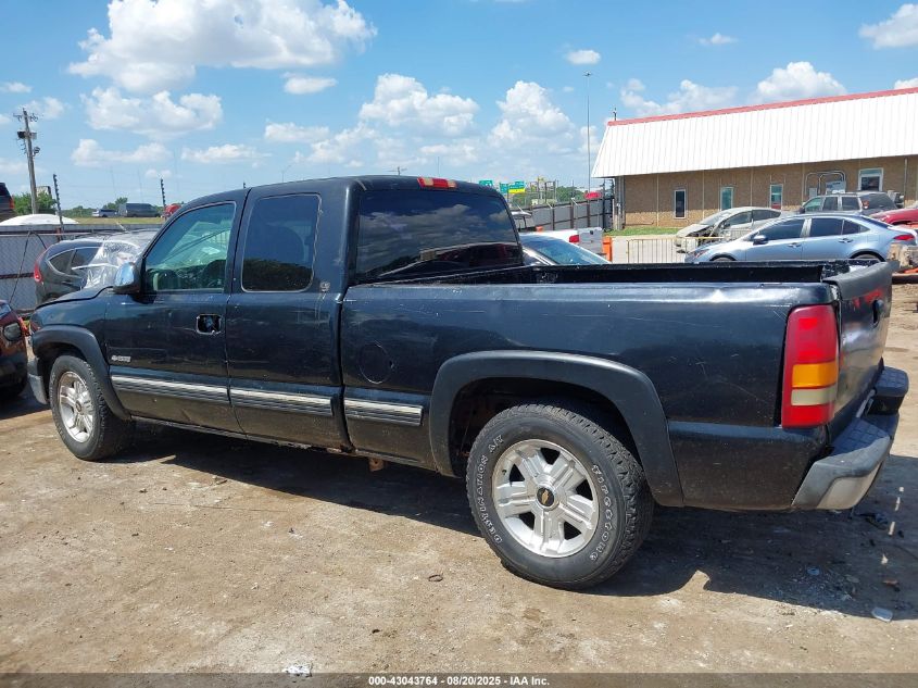 1999 Chevrolet Silverado 1500 Ls VIN: 1GCEC19T1XZ100470 Lot: 43043764