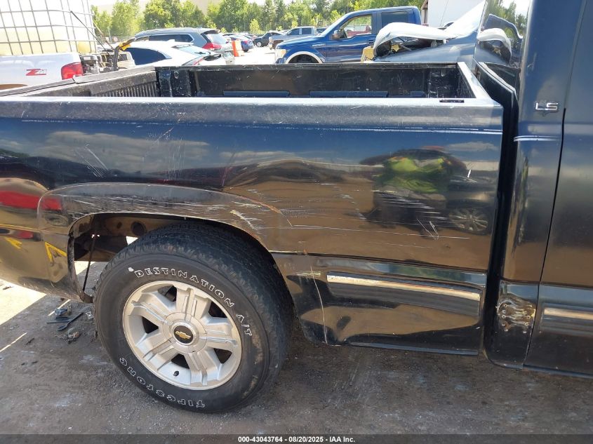 1999 Chevrolet Silverado 1500 Ls VIN: 1GCEC19T1XZ100470 Lot: 43043764