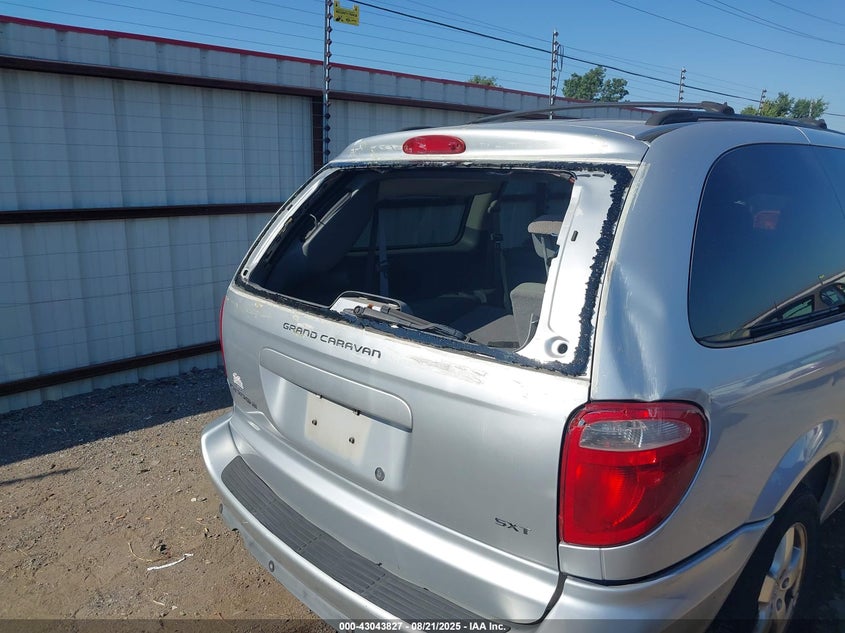 2007 Dodge Grand Caravan Sxt VIN: 2D8GP44L57R143145 Lot: 43043827