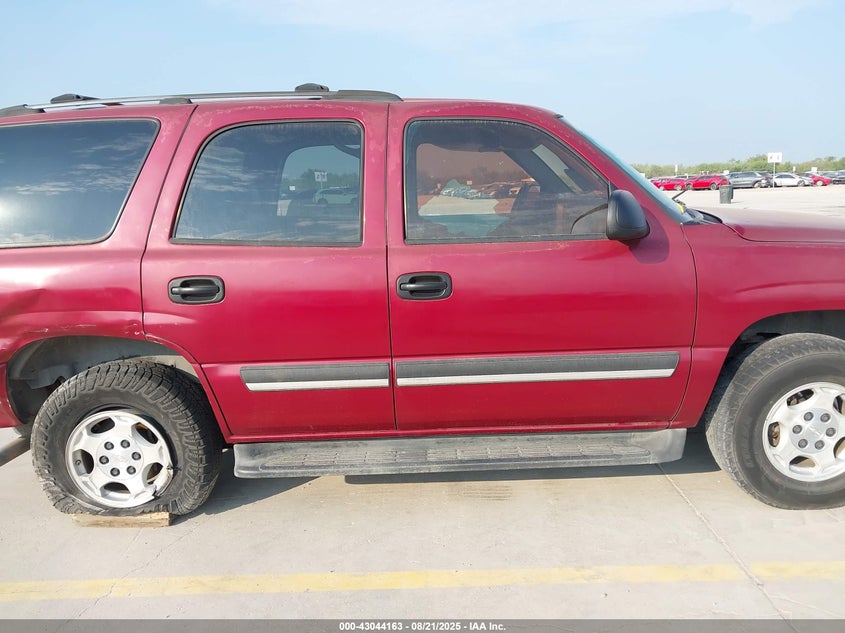 2005 Chevrolet Tahoe Ls VIN: 1GNEC13V85J113617 Lot: 43044163