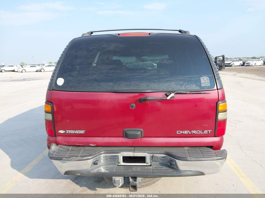 2005 Chevrolet Tahoe Ls VIN: 1GNEC13V85J113617 Lot: 43044163