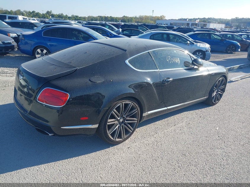 Vin: scbfc7za6dc082538, lot: 43538627, bentley continental gt speed 20134