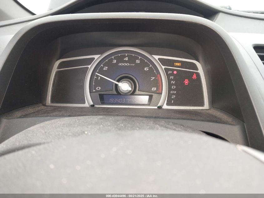 2009 Honda Civic Lx VIN: 2HGFG12609H503051 Lot: 43044496