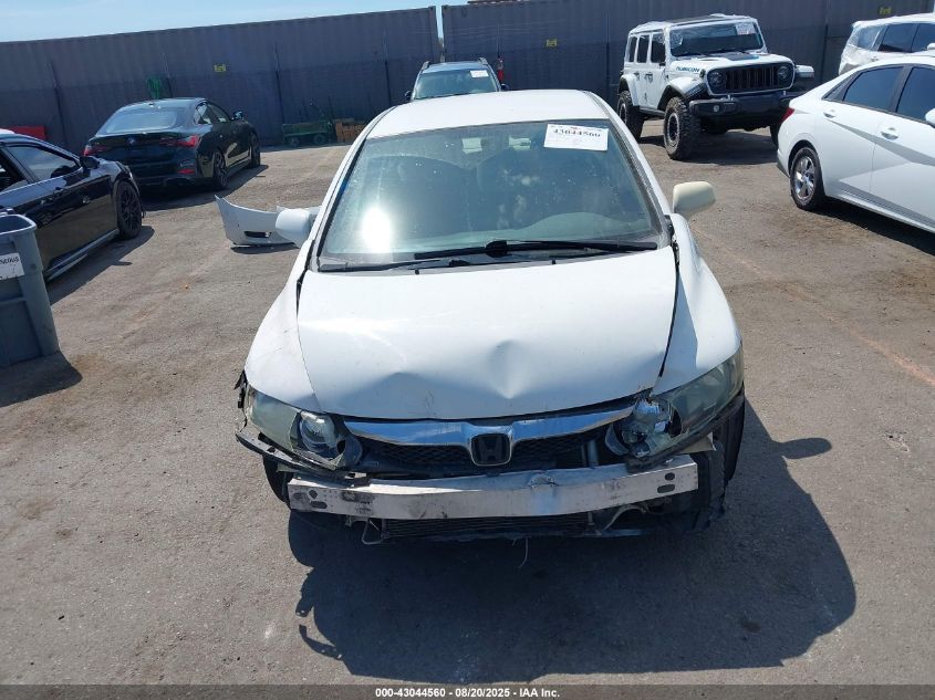 2009 Honda Civic Lx VIN: 19XFA16519E034629 Lot: 43044560