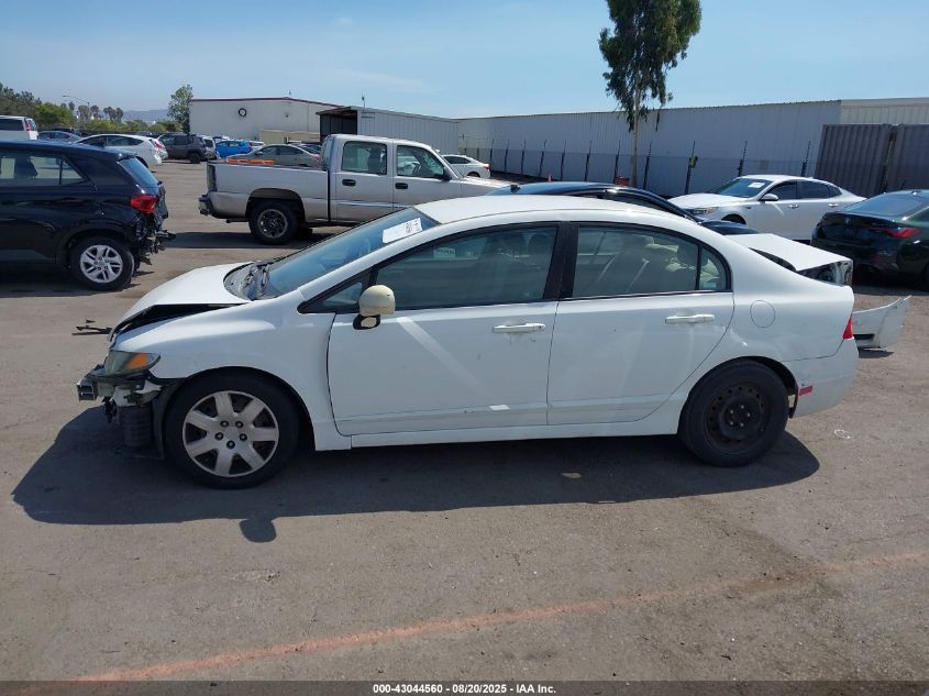 2009 Honda Civic Lx VIN: 19XFA16519E034629 Lot: 43044560