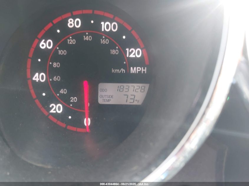 2006 Pontiac Vibe VIN: 5Y2SM65846Z456733 Lot: 43044664