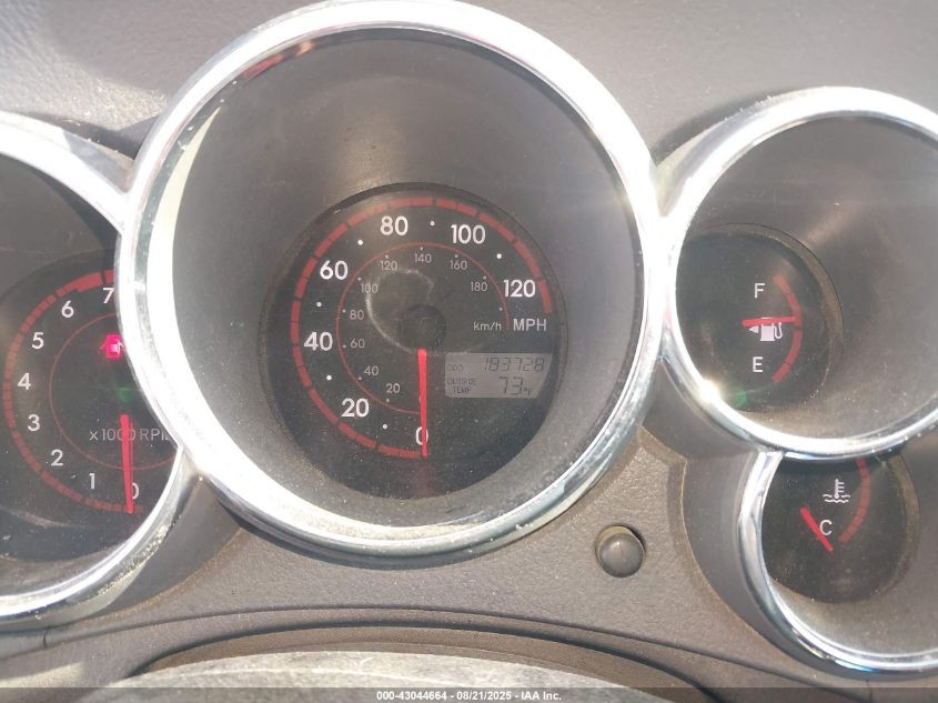 2006 Pontiac Vibe VIN: 5Y2SM65846Z456733 Lot: 43044664