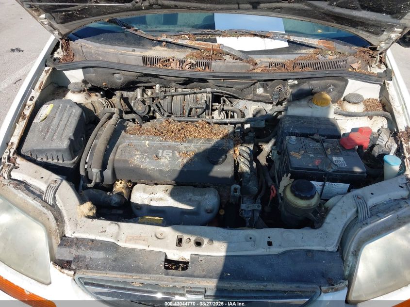 2004 Chevrolet Aveo VIN: KL1TD62614B268664 Lot: 43044770