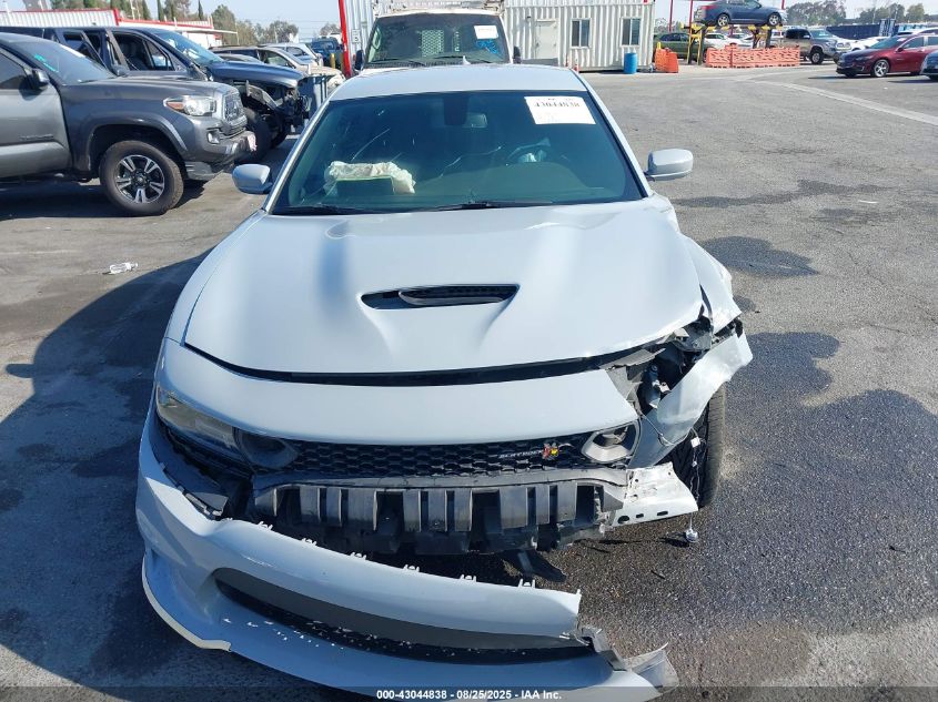 2021 Dodge Charger Scat Pack Rwd VIN: 2C3CDXGJ7MH594777 Lot: 43044838