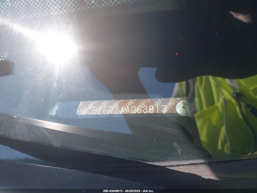 2010 Honda Accord 2.4 Ex VIN: 1HGCP2F72AA063817 Lot: 43045013