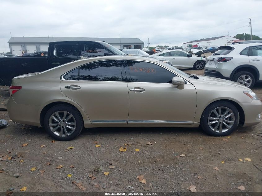 2012 Lexus Es 350 VIN: JTHBK1EG9C2492615 Lot: 43045100