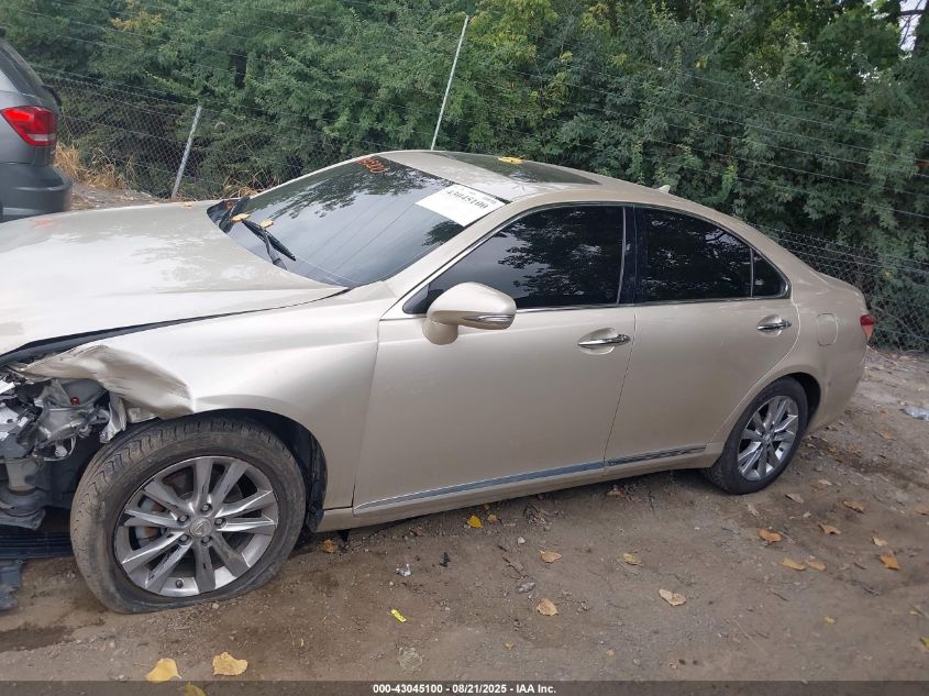 2012 Lexus Es 350 VIN: JTHBK1EG9C2492615 Lot: 43045100