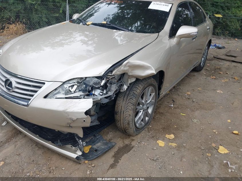 2012 Lexus Es 350 VIN: JTHBK1EG9C2492615 Lot: 43045100