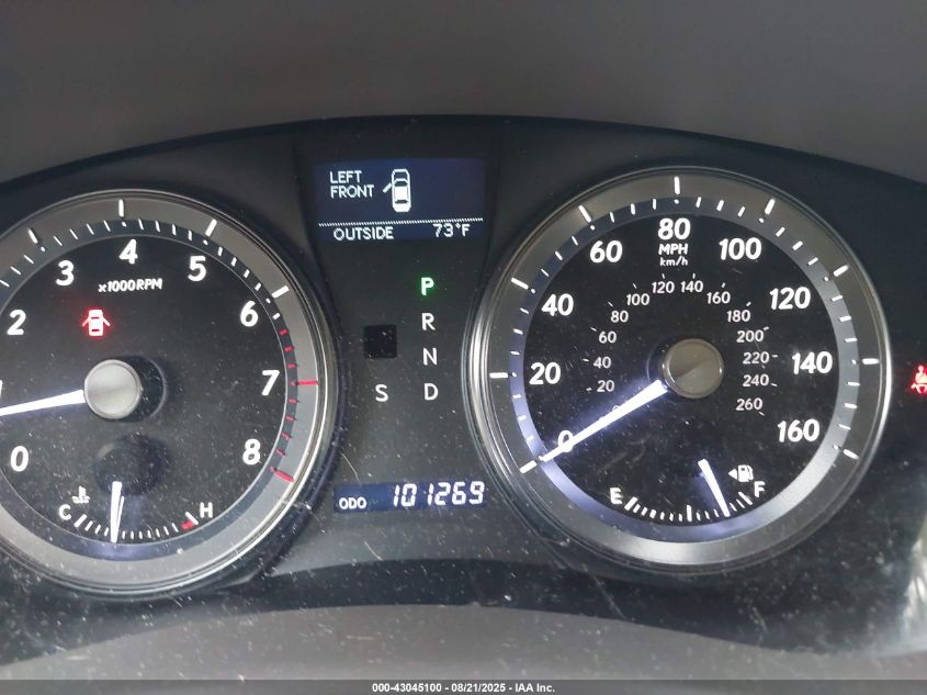 2012 Lexus Es 350 VIN: JTHBK1EG9C2492615 Lot: 43045100