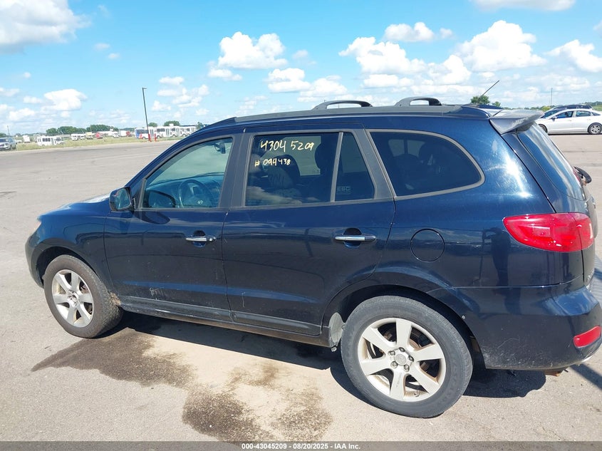 2007 Hyundai Santa Fe Limited/Se VIN: 5NMSH13E27H094438 Lot: 43045209