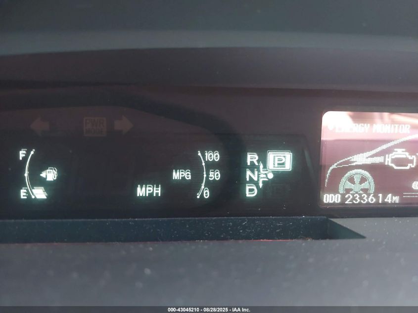 2011 Toyota Prius Two VIN: JTDKN3DU3B1424505 Lot: 43045210