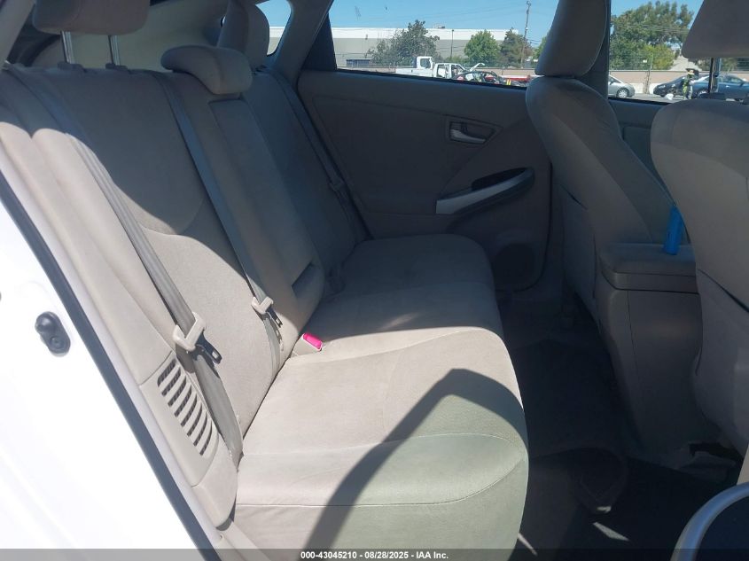 2011 Toyota Prius Two VIN: JTDKN3DU3B1424505 Lot: 43045210