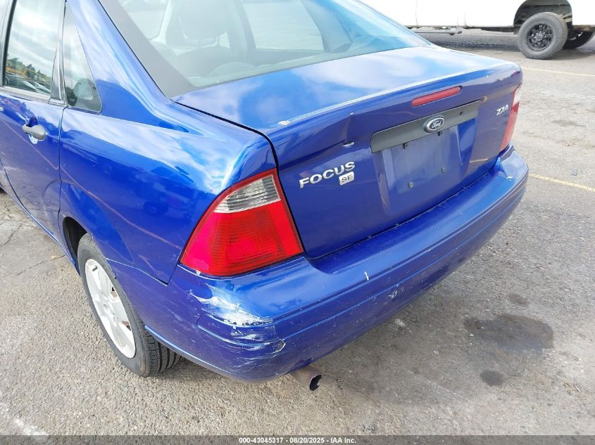 2006 Ford Focus Zx4 VIN: 1FAFP34N06W147623 Lot: 43045317