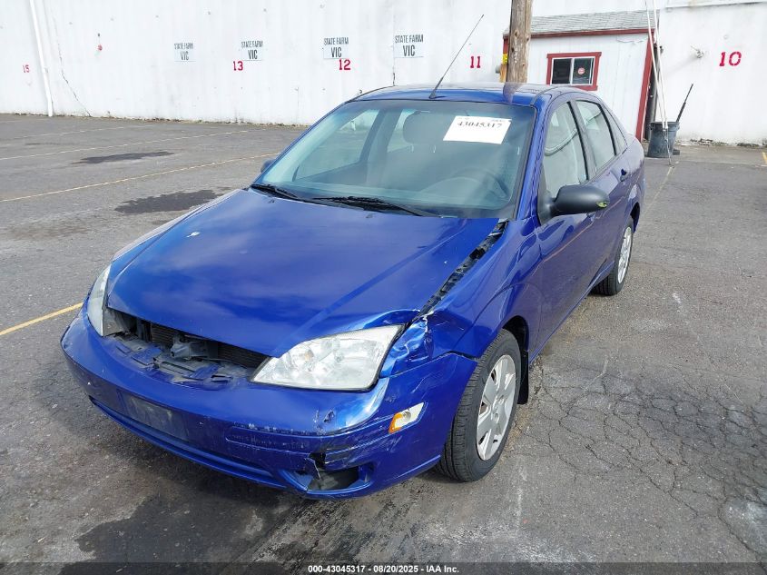 2006 Ford Focus Zx4 VIN: 1FAFP34N06W147623 Lot: 43045317