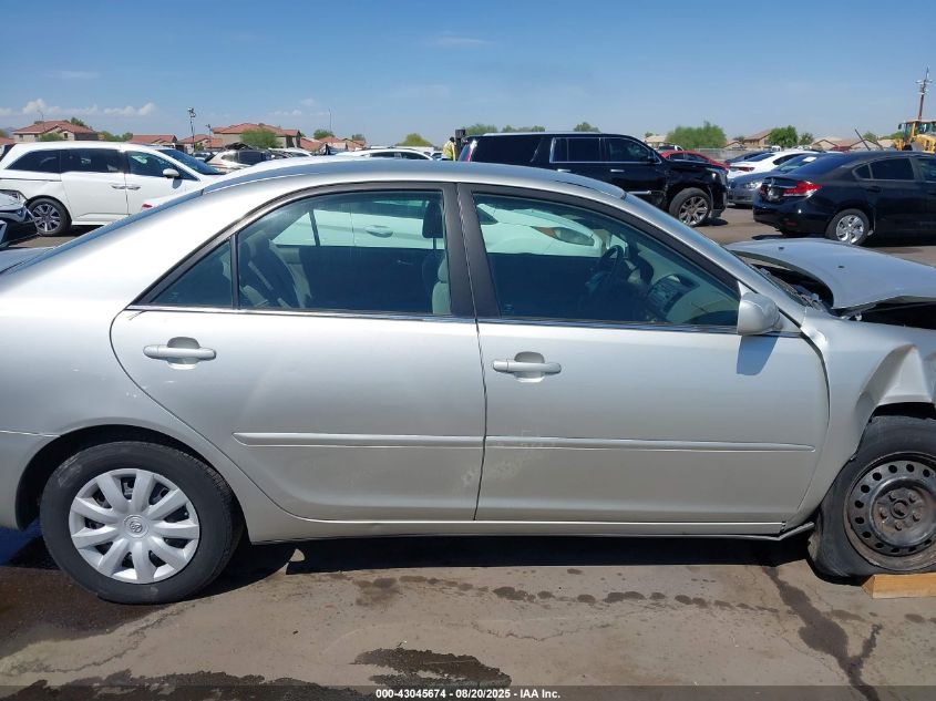 2005 Toyota Camry Le VIN: 4T1BE32K25U955825 Lot: 43045674