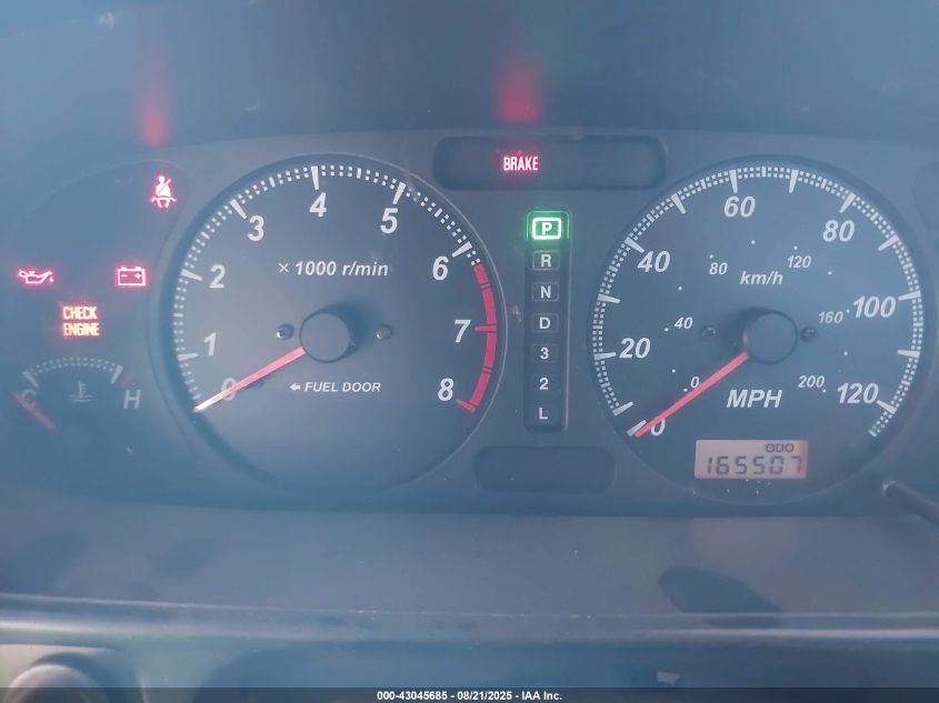 2001 Isuzu Rodeo Ls 3.2L V6/Lse 3.2L V6/S 3.2L V6 VIN: 4S2CK58W814302096 Lot: 43045685