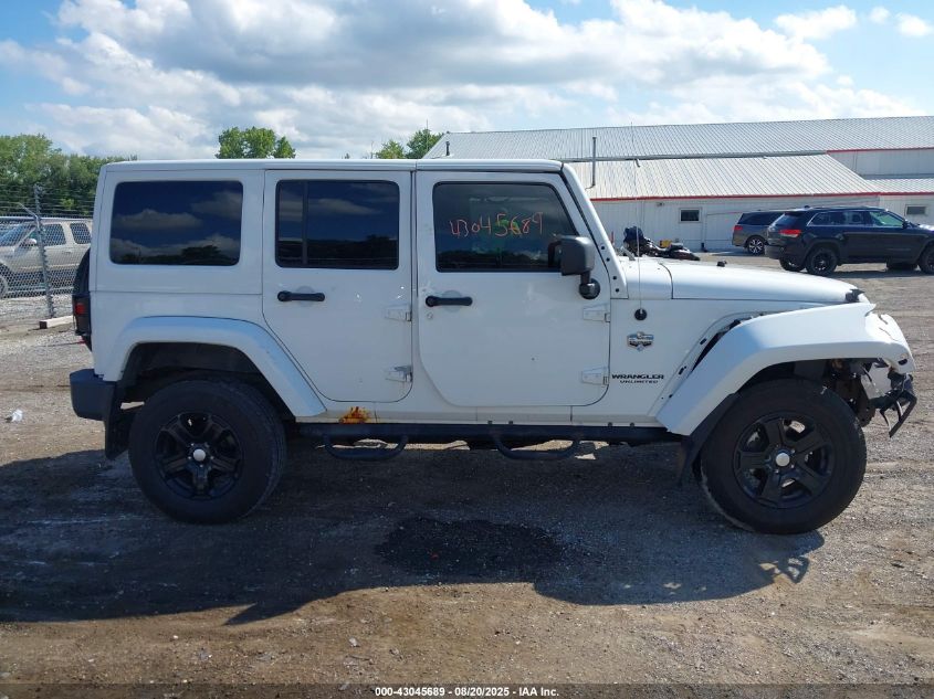 2012 Jeep Wrangler Unlimited Sahara VIN: 1C4BJWEG0CL195020 Lot: 43045689