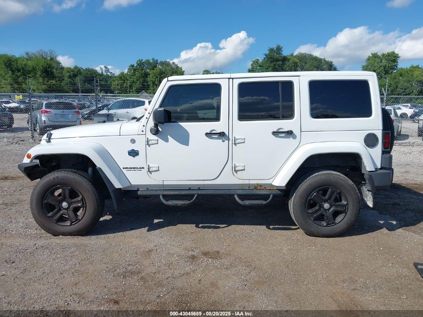 2012 Jeep Wrangler Unlimited Sahara VIN: 1C4BJWEG0CL195020 Lot: 43045689