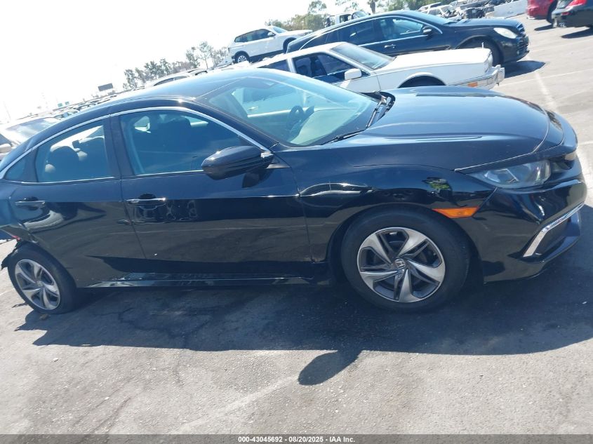2019 Honda Civic Lx VIN: 2HGFC2F67KH544374 Lot: 43045692