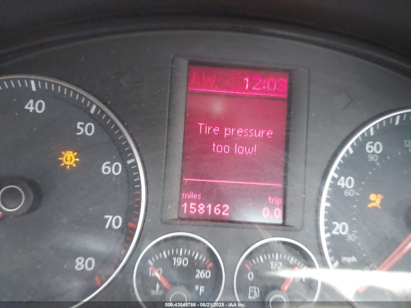 2007 Volkswagen Eos 2.0T VIN: WVWAA71F67V037600 Lot: 43045786