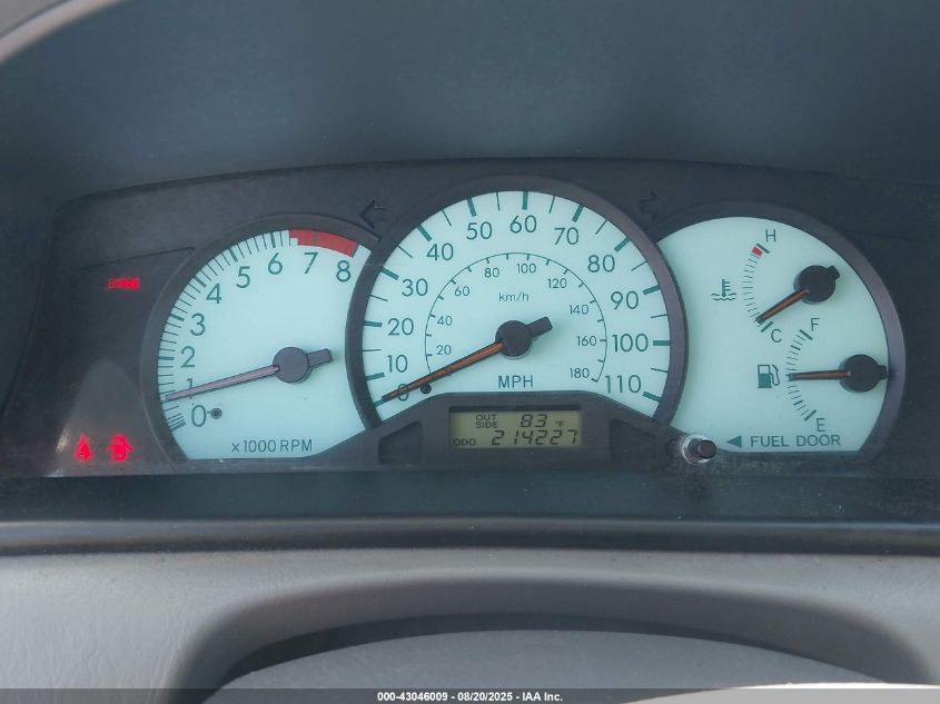 2004 Toyota Corolla Le VIN: JTDBR32E442045333 Lot: 43046009