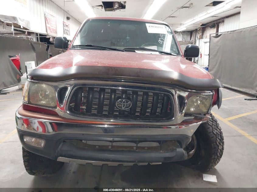2004 Toyota Tacoma Base V6 VIN: 5TEHN72N54Z321060 Lot: 43046091