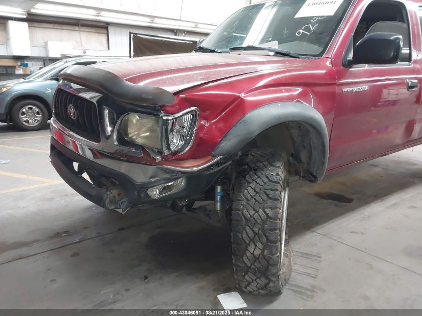2004 Toyota Tacoma Base V6 VIN: 5TEHN72N54Z321060 Lot: 43046091