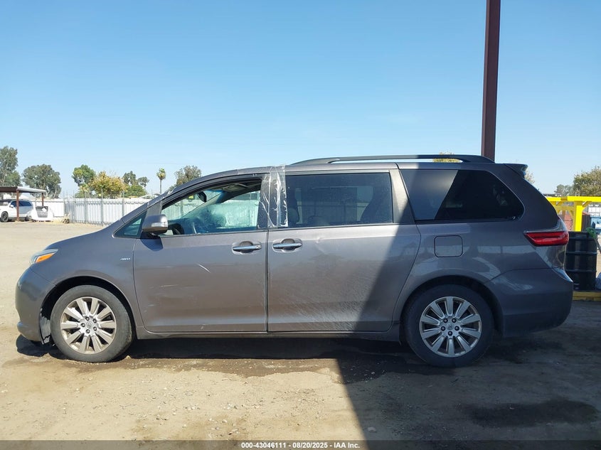2016 Toyota Sienna Limited 7 Passenger VIN: 5TDDK3DC4GS137600 Lot: 43046111