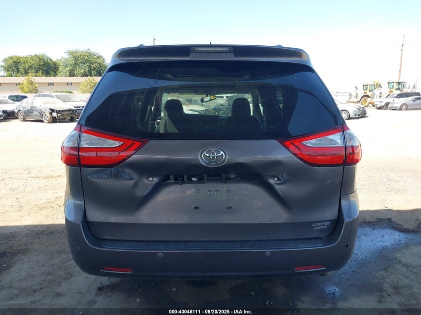 2016 Toyota Sienna Limited 7 Passenger VIN: 5TDDK3DC4GS137600 Lot: 43046111