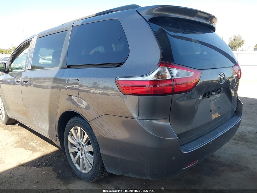 2016 Toyota Sienna Limited 7 Passenger VIN: 5TDDK3DC4GS137600 Lot: 43046111