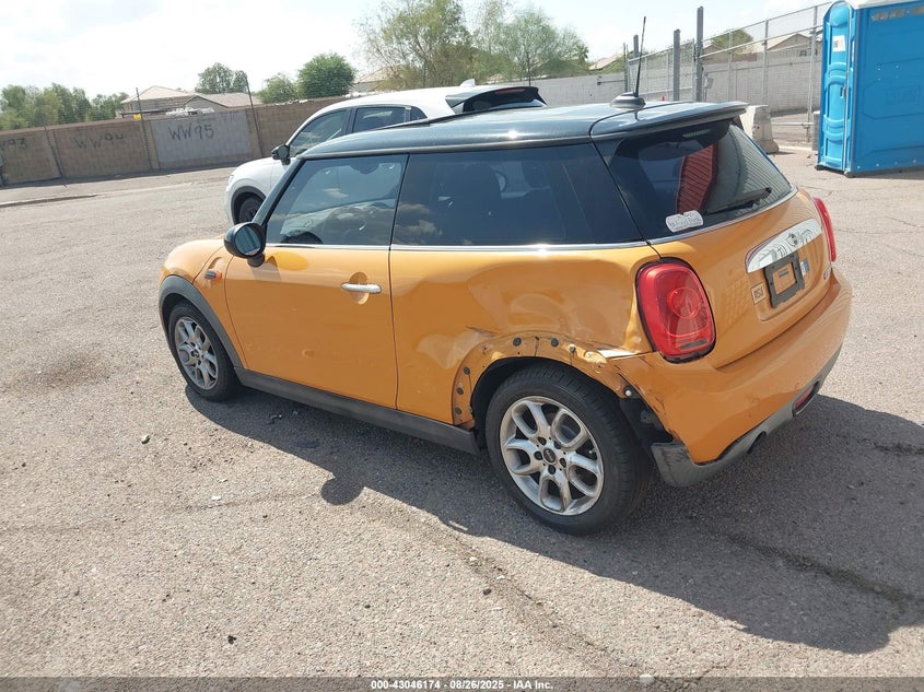 Vin: wmwxm5c52et972418, lot: 43540318, mini hardtop cooper 20143
