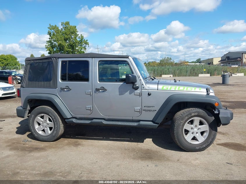 2014 JEEP WRANGLER UNLIMITED SPORT - 1C4BJWDG2EL269350