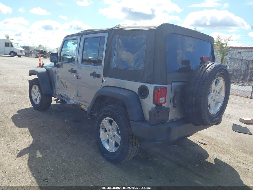 2014 JEEP WRANGLER UNLIMITED SPORT - 1C4BJWDG2EL269350