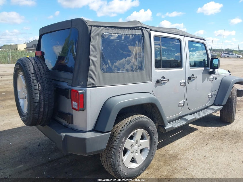 2014 JEEP WRANGLER UNLIMITED SPORT - 1C4BJWDG2EL269350