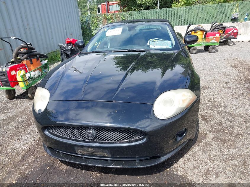 2008 Jaguar Xk VIN: SAJWA44B185B27434 Lot: 43046308