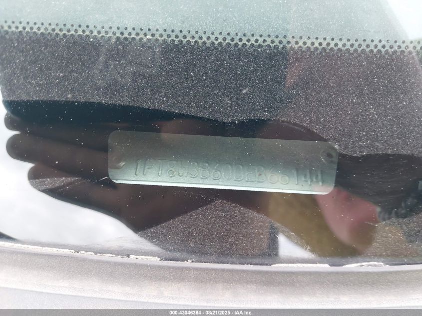 2013 Ford F-350 Xlt VIN: 1FT8W3B60DEB66144 Lot: 43046384